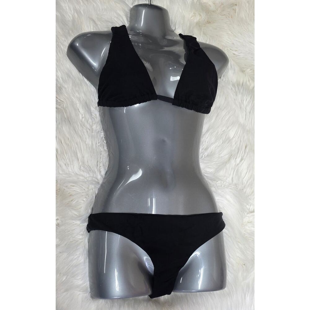 Tavik black Ribbed Bikini- Size M